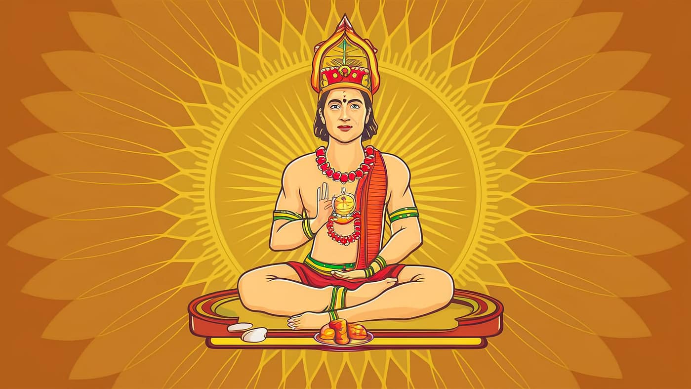 vector-illustration-deity-style-vector-art-illustration